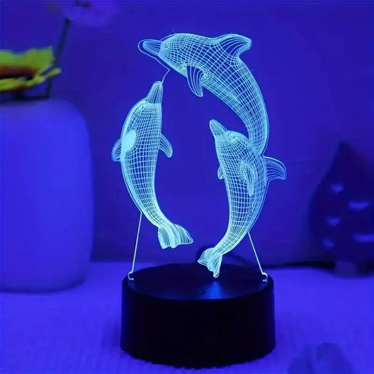 🐬Ocean Dream Dolphin Night Light